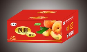 黃桃罐頭 12瓶/箱